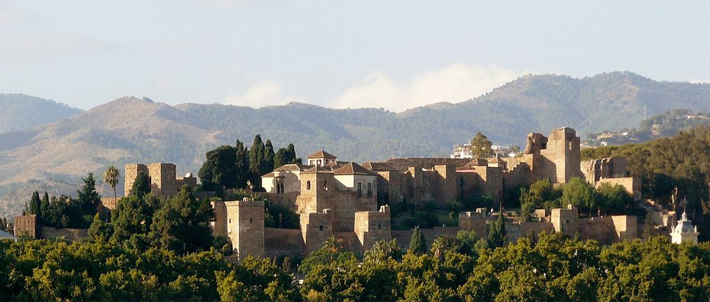 снимка на крепостта на Малага